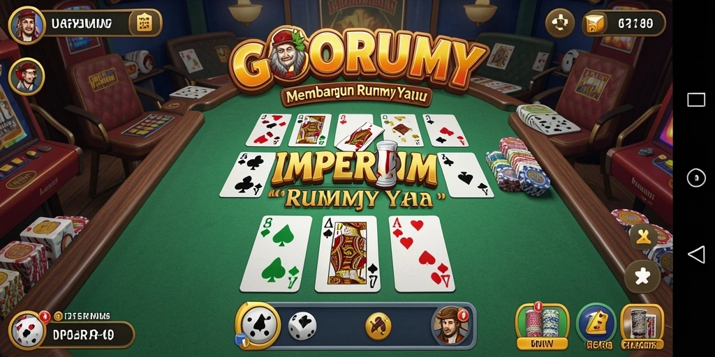 Screenshot utama GOGORUMMY menampilkan gameplay Tycoon yang menegangkan.