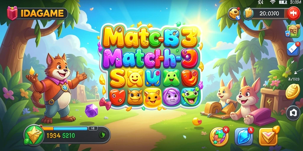 Gameplay seru dan penuh tantangan dalam IDAGAME.