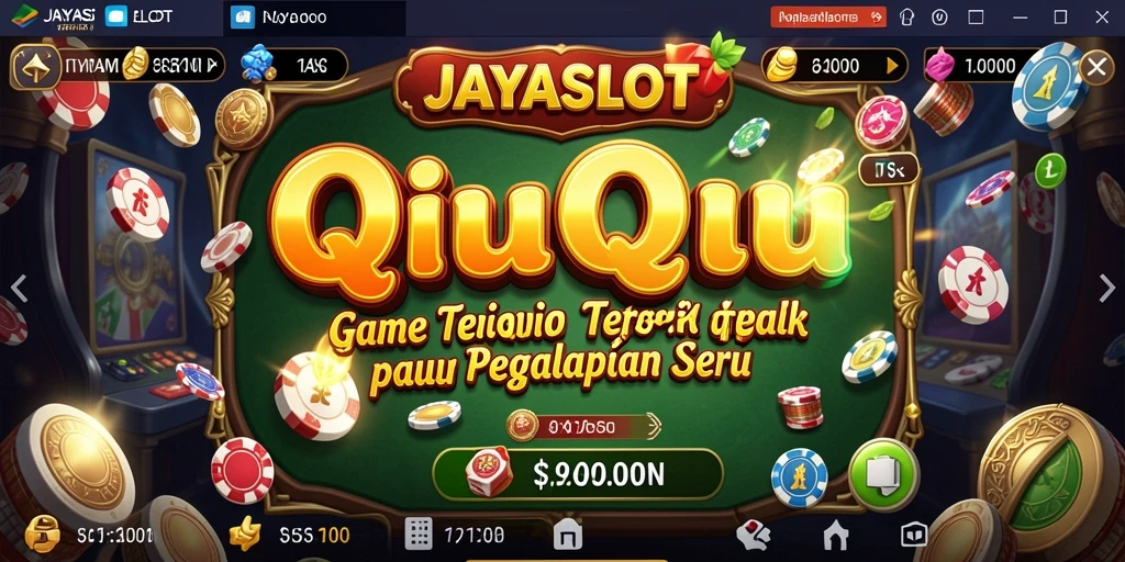 Gameplay seru JAYASLOT dalam permainan QiuQiu.