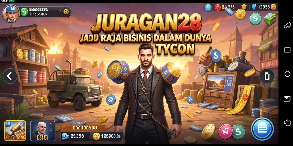 Tampilan gameplay JURAGAN28 yang menegangkan dan penuh strategi.