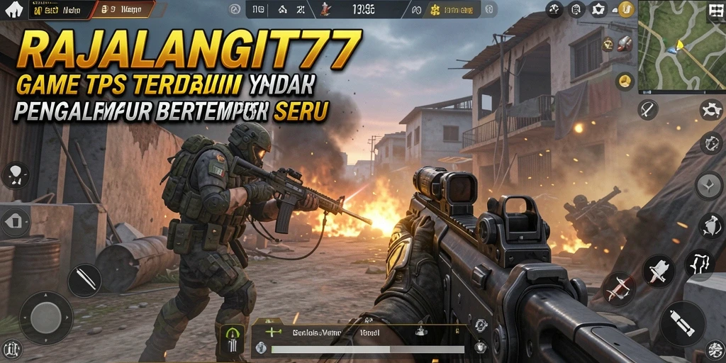 Skrinsut RAJALANGIT77 menampilkan aksi intens dalam pertempuran TPS.