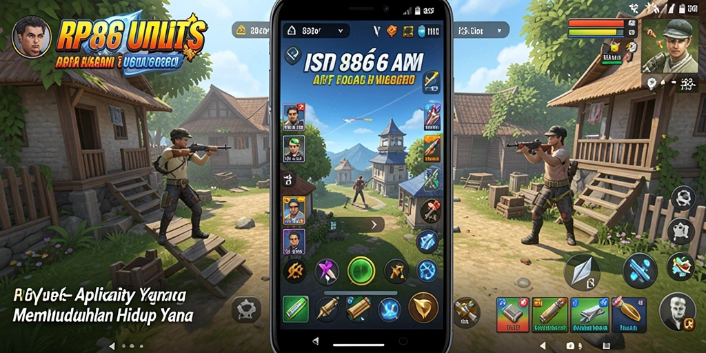 Screenshot utama RP886 menampilkan fitur Utility yang bermanfaat.